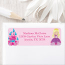 Search for kids girls return address labels Birthday party