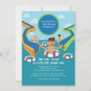Search for waterslide party invitations Water park party