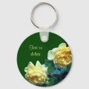 Search for yellow rose key rings Floral