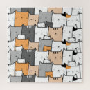 Search for cartoon cat puzzles Cats