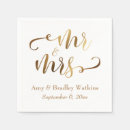 Search for mr and mrs napkins Reception