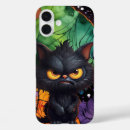 Search for angry cat iphone cases Halloween