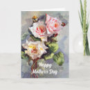 Search for vintage pink roses mothers day cards Floral