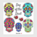Search for mexican day of the dead stickers Sugar