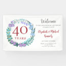 Search for 40th anniversary party decor Vow renewal