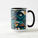Search for teal and orange mugs Mid century modern