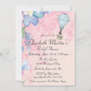 Search for hot air balloon bridal shower invitations Watercolor