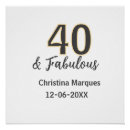 Search for 40 birthday posters Happy 40th birthday
