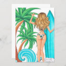 Search for summer vacation invitations Girl