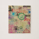 Search for stamps puzzles Vintage