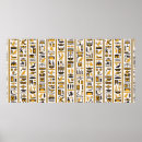 Search for egyptian hieroglyphics posters Ankh