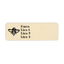 Search for queen bee return address labels Apiary