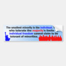 Search for minority bumper stickers Freedom