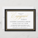 Search for elegant gold engagement party invitations Getting married