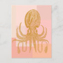 Search for octopus illustration postcards Cute