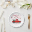 Search for christmas truck plates Red