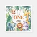 Search for wild one napkins Elephant