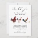 Search for chicken thank you cards Rooster