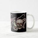 Search for evil skull mugs Skeleton