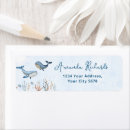 Search for underwater ship return address labels Baby shower