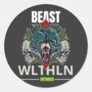 Search for wolf design stickers Alpha