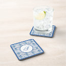 Search for chinoiserie coasters Blue