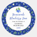 Search for blueberry jam Watercolor blueberries