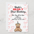 Search for teddy bear birthday invitations Party