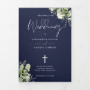 Search for catholic folded wedding programs Classic