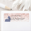 Search for glitz return address labels Glitter