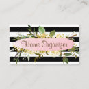 Search for home organization business cards Customer