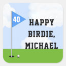 Search for golf birthday stickers Sports