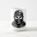 Search for black warrior mugs Samurai