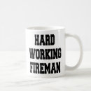 Search for fireman coffee mugs Firemen