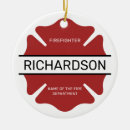 Search for maltese christmas tree decorations Firefighter