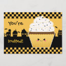 Search for kawaii halloween invitations Black