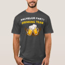Search for bachelor party drinking team tshirts Bride