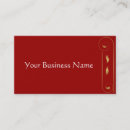Search for red and gold business cards Classy