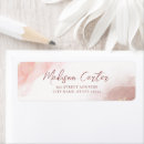 Search for ink return address labels Watercolor