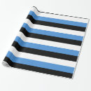Search for black and white striped wrapping paper Blue