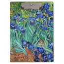Search for van gogh painting clipboards Irises