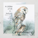 Search for bird memorial invitations Death