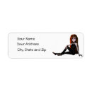 Search for goth return address labels Dark