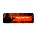 Search for flame return address labels Birthday