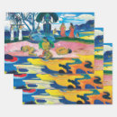 Search for impressionism wrapping paper Vintage