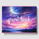 Search for stars wedding guest books Celestial