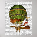 Search for air balloon posters Steampunk