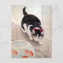 Search for vintage goldfish postcards Cat