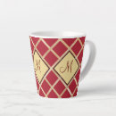 Search for red diamond mugs Red and gold