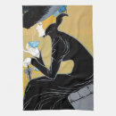 Search for art nouveau tea towels Victorian woman